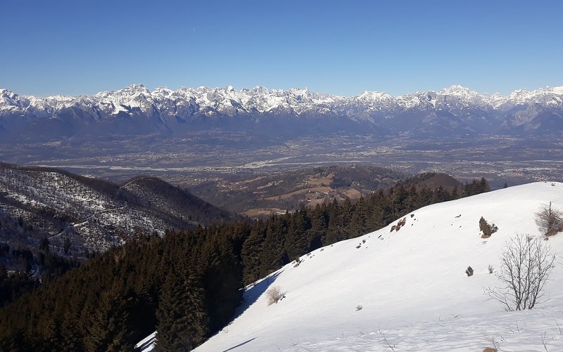 Panorama da cima Vallon Scuro