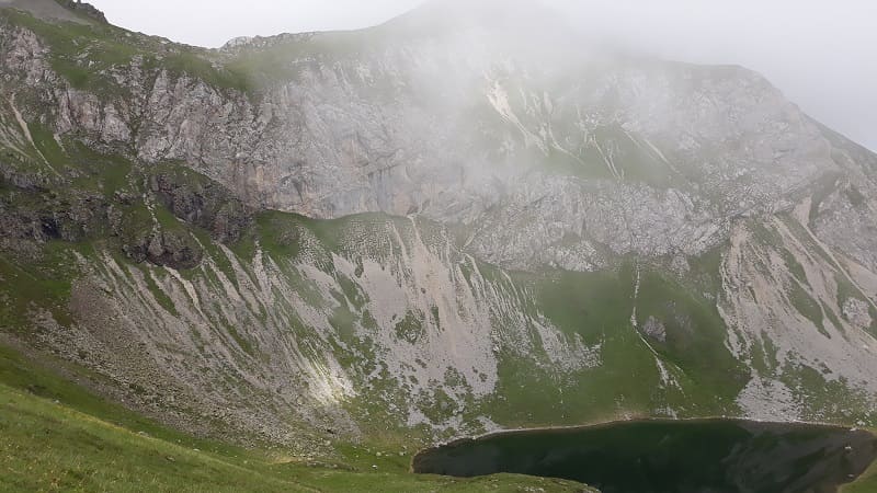 Anteprima Al Lach dei Negher dal versante di Falcade