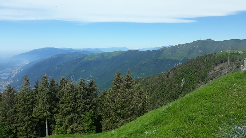 Panorama dal rifugio