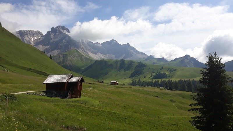 Anteprima Dal passo di San Pellegrino alla Forca Rossa